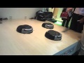 Dansende Stofzuiger Robots op de IFA 2011