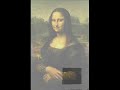 mona lisa, or la gioconda. (la joconde), is a 16th century oil painting on poplar wood by leonardo da vinci, and is one of the most famous paintings in the world. few works of art have been subject to as much scrutiny, study, mythologizing and parody. it is owned by the french government and hangs in the mus�e du louvre in paris. the painting, a half-length portrait, depicts a woman whose gaze meets the viewer's with an expression often described as enigmatic.