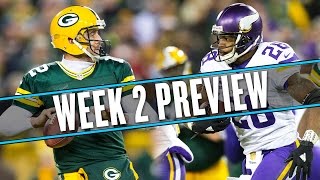 NFL Week 2 preview: Vikings debut Birdkiller Stadium with, uh, someone at quarterback | Uffsides by SB Nation