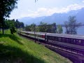 Swiss CFF service near Montreux. Swiss CFF service near Montreux.
