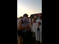 لقاء أسير محرر بوالديه على جبل عرفة