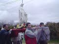 Nacionalistas catolicos finalizan procesion