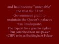 Queen sought heating bills grant Brother can you spare a dime.wmv Faire use policy applies to this video. The parasitic Queen tries to scrounge more money out of the people.