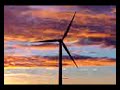 Wind turbine and sky