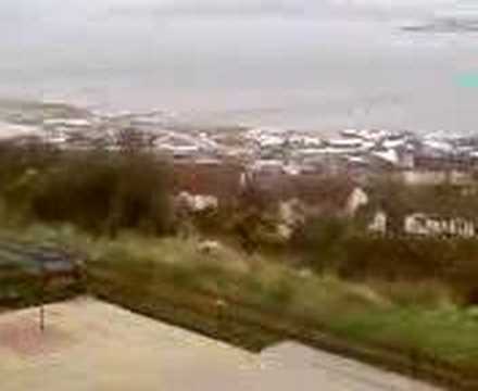 port glasgow from the air