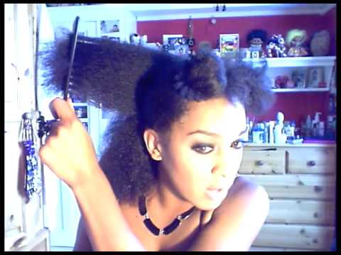 Afro - Link to PART 3: http://www.youtube.com/watch?v=kgchKFrFrH0 As I had many people asking me lots of questions about my hair and how I manage and take care of i...