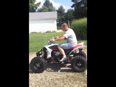 how to adjust yfz 450 shocks