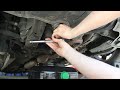 how to change the oil on a sixth generation v6 toyota camry