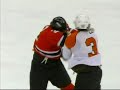 Riley Cote vs. Aaron Asham