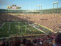 F-16 Jet Flyover and National Anthem at Packer Game