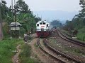 Click here to watch this video Railway Kereta Api : KA 22 Argo Gede crossing KA 23 Argo Gede at Sasaksaat Station