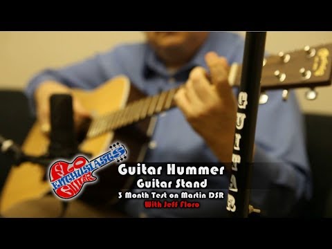 Guitar Hummer Vibrating Stand to Improve Your Acoustic Guitar Tone Test with Jeff Floro