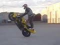 Just a short clip of my mate and I practicing stoppies/wheelies etc.