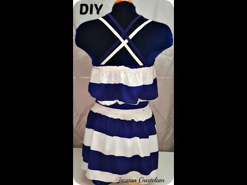como hacer un vestido - Suscríbete: http://bit.ly/16q7JeL Facebook: https://www.facebook.com/jazmin.gastelum1?fref=ts Twitter: https://twitter.com/jazmingastelum http://www.jazminga...