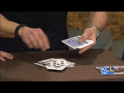 KCL - Magican and comedian Devin Henderson teaches Michales and Michelle a card trick