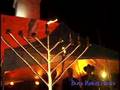 lighting the menorah