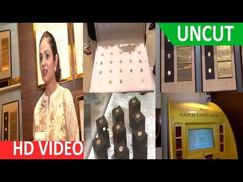 UNCUT - | Anjana Sukhani | At Inauguration Of India 1st Customized | Gold Coin Store | IBJA Gold