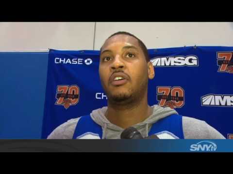 Video: Carmelo Anthony talks Knicks 6-game losing streak