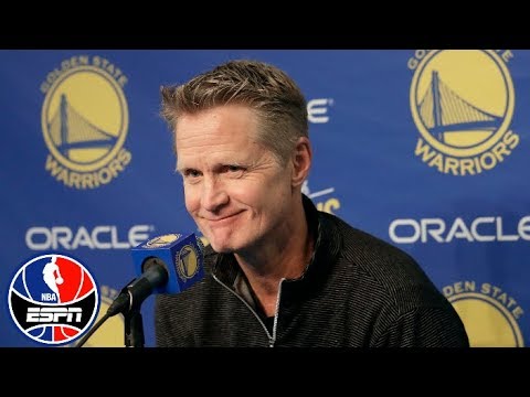 Video: Steve Kerr press conference on Draymond Green suspension | NBA on ESPN