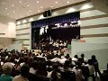 James play trumpet at school band.AVI