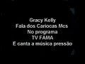 Gracy Kelly Fala dos Cariocas Mcs No Programa Super Pop