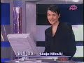 woman faints on live tv (funny blooper)