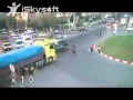 Horrible truck accident caught on tape