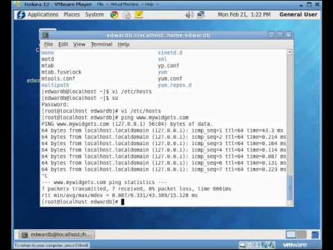 how to hosts file linux