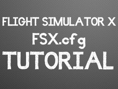 how to locate fsx.cfg