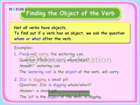 how to define verb