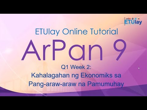Kahalagahan ng Ekonomiks sa Pang Araw Araw na Pamumuhay || Araling Panlipunan 9 || Quarter 1 Week 2