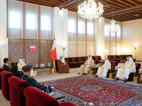 HRH the Crown Prince and Prime Minister meets with a number of Ministers and senior officials following the conclusion of Ashura