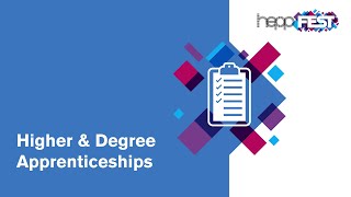 Higher Degree Apprenticeships