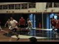 garrett steinger, the 2nd worst basketball player ever, throws up one of the most horrific airballs ever seen in the game of basketball... again.