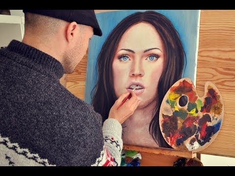 how to quickly dry a oil painting