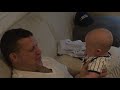 Daddy makes Gavin laugh