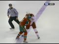  wildenforcers Aaron Voros vs. Ed Jovanovski Phoenix Coyotes Minnesota Wild NHL fight