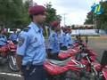 POLICIA RECIBE DONACION