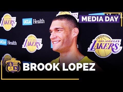 Video: Lakers Media Day: Brook Lopez (FULL INTERVIEW)