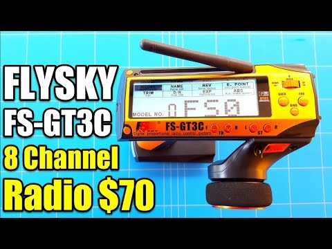 FLYSKY FS-GT3C REVIEW Best 8 Channel Budget Radio For Rc Cars and Boats LESS THAN 80 BUCKS