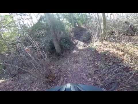 Mountain Biking in Wall New Jersey Across the Parkway from Allaire State Park