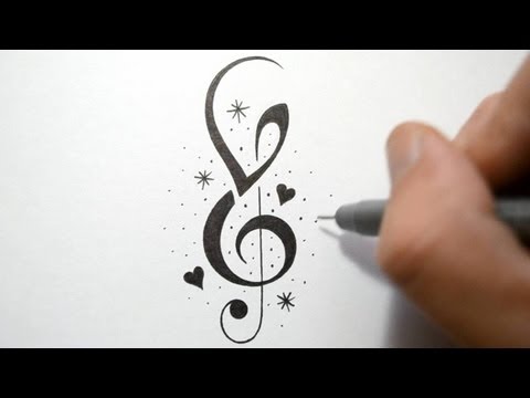 how to make a g clef in facebook