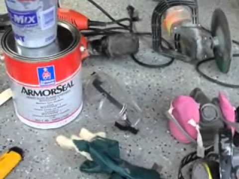 how to patch epoxy floor