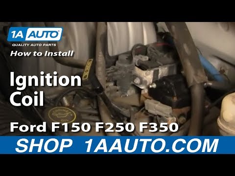 How To Install Replace Ignition Coil Ford F150 F250 F350 5.0L 5.8L 92-96 1AAuto.com