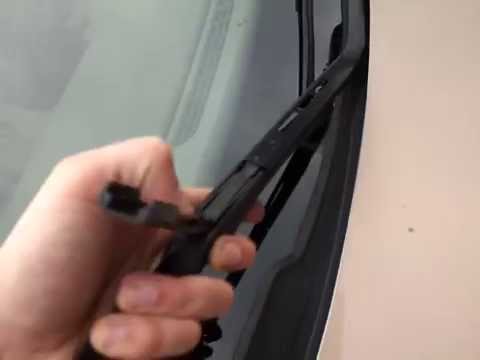 how to take windshield wipers off