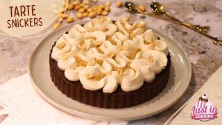 Recette de Tarte Cacahuète Caramel Chocolat 🥜🍫 Le Dessert Façon Snickers ULTRA Gourmand ! 😍