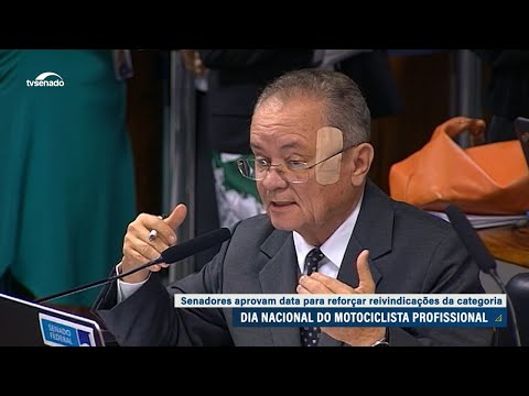 Dia Nacional do Motociclista Profissional será celebrado em 29 de julho, aprova CE