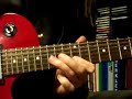 Repetitive metal rock blues riff