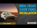 BMW e38 7 series Front Door Panel Installation