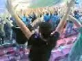 napoli - modena dopo partita con busiello curva b